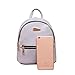 Sumen Women Leather Backpack School Rucksack Shoulder Satchel Mini Bag
