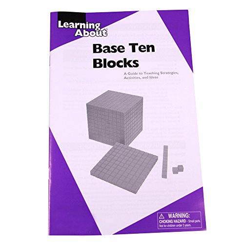 hand2mind Green, Foam, Base Ten Blocks for Place Value Math (Set of 322