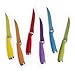 Stainless Steel Steak Knife Set of 6 - Multicolored, Serrated Kitchen Knife Set, BPA-Free, Dishwasher Safe, Home Essentials - Knives Set for Kitchen