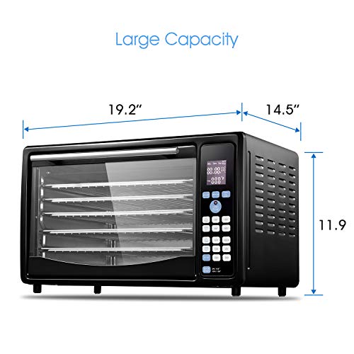 GOLUX MultiUse Large Convection Countertop Toaster Ovens 27QT with