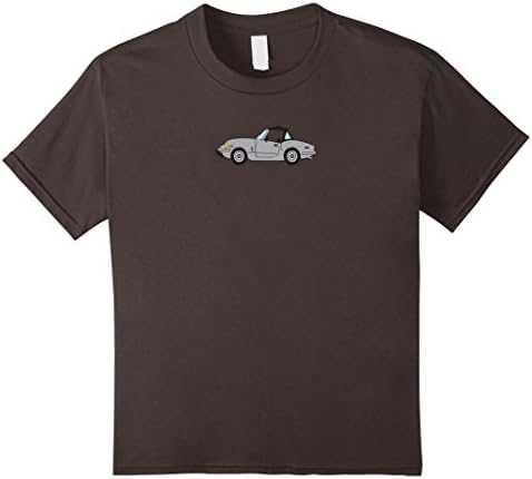 Kids Triumph Spitfire 1500 Silver Grey British Car T-shirt 12 Asphalt