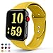 VATI Sport Band Compatible with Apple Watch Band 40mm 44mm 42mm 38mm, Soft Silicone Sport Strap Replacement Bands Compatible with iWatch Apple Watch Series 4, Series 3/2/1 S/M M/L