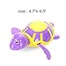 Emorefun Joe 3 pcs Baby Bath Toy Plastic Wind-up Swimming Shower Toy Clockwork, Hippo Turtle Crocodile Sets for Kids, Random Color