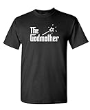 THE GODMOTHER funny parody baptism cute - Mens Cotton T-Shirt