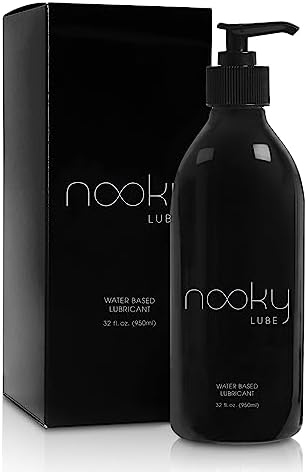 Nooky Lube Lubricant - Personal Water Based for Men, Women - s 32oz™  Natural Liquid Silk lubricants Made in USA price in UAE | Amazon UAE