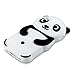 kwmobile SILICONE CASE Design panda > Apple iPhone SE / 5 / 5S < - Stylish design and optimal protection