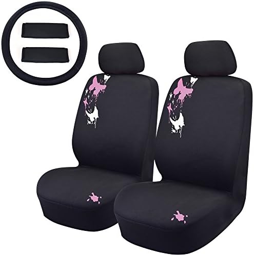 Women Front Car Seat Covers OMISS Seat Cover For SUV Truck or Van Blue