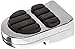Kuryakyn 4025 Motorcycle Foot Control: ISO Brake Pedal Pad for 1998-2005 Honda Gold Wing & Valkyrie Motorcycles, Chrome