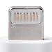24/7 Cables 5 PCS Micro USB to 8 Pin Converter Connector Adapter White iPhone 6S/6S Plus/6 plus/6/5/5S/iPod Touch/iPad Mini/iPad Air