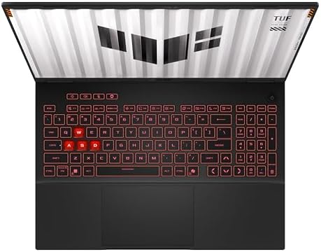 TUF Gaming A16 FA608UMI-TU205 - Portátil Gaming WUXGA 144Hz de 16" (AMD Ryzen 7 260, 16GB RAM, 512GB SSD, RTX 5060 8GB, Sem Sistema Operativo) Gray Jager - Teclado QWERTY em espanhol