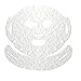 LACE YOUR FACE Patented Compression Facial Mask, AS SEEN ON SHARK TANK, Reusable Biodegradable Cotton Anti Aging Skin Care, Calming Chamomile, 4 pack