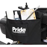 Pride Mobility Large Dual Saddle Armrest Mount Bag for Scooter and Powerchair-DWR1020D016