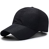 EVD-X Sports Cap Outdoor Activities Adjustable Quick Dry Sun Hat Cap Men and Women Baseball Hiking Fishing Golf