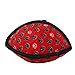 World's Tuffest Soft Dog Toy-Ultimate Odd Ball-Red Paw-Multiple Layers. Made Durable, Strong & Tough. Interactive Play (Tug, Toss & Fetch). Machine Washable & Floats