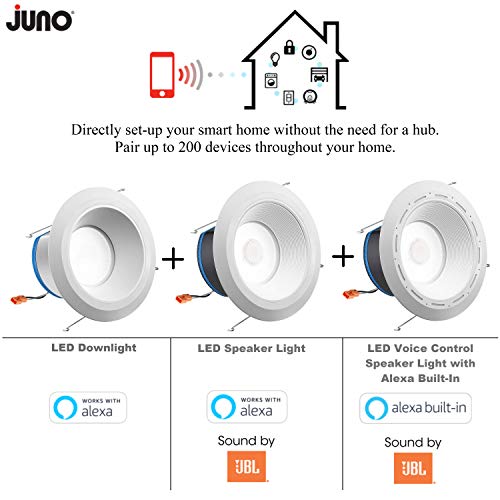 Juno Lighting 6inch Juno AI Smart Light Color Temperature Tunable LED