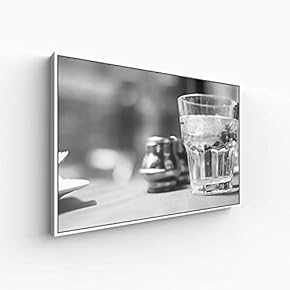 Canvas Wall Art for Living Room, Bedroom Black and White Article Framed Canvas Prints for Home Decoration Ready to Hang - 16x24 inches