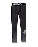 Under Armour Boys' UA ColdGear Armour Big Logo Fitted Leggings