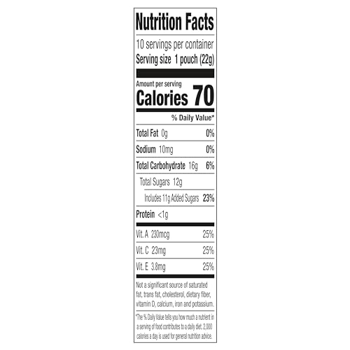 FUNABLES FRUIT SNACKS, BARBIE SHAPED FRUIT FLAVORED SNACKS, 0.8 OUNCE POUCHES (PACK OF 10)