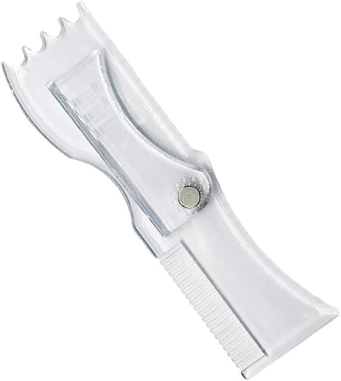 Ktyssp Man's Beard Shaping Template Beard Comb Shaving Cut Styling Tools