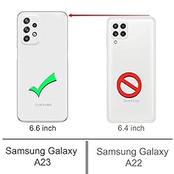 Osophter for Samsung Galaxy A23 5G Case with Screen
