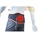 TherMedic Far Infrared Heating Brace with Heating/Thermal Pad for CTS, Muscle Strain, Neck,Shoulder, Low Back, and Truncal Pain (PW140L), Orange, 19.2 Ounce