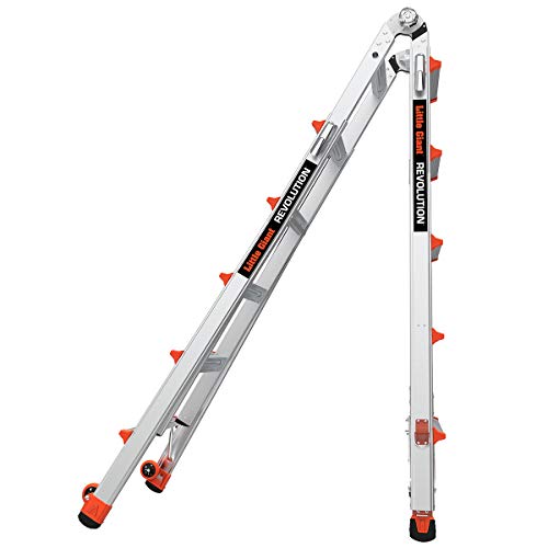 Little Giant Ladders, Revolution with Ratchet Levelers, M22, 22 ft