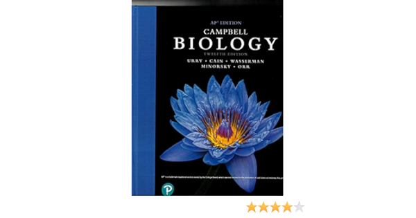 Campbell Biology Ap Edition 12th Edition Urry Cain Wasserman 9780136486879 Amazon Com Books