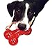 SPOT Play Strong Bone- Durable TPR Long Lasting Dog Chew for Aggressive Chewers, Hole for Treats, Virtually Indestructible Toy for Medium Dogs & Puppies - 5.5 inch