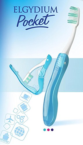 Elgydium Pocket Medium Travel Toothbrush