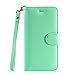 FYY Case for iPhone 6 Plus/6s Plus, PU Leather Wallet Phone Case with Card Holder Flip Protective Cover [Kickstand Feature] [Wrist Strap] for Apple iPhone 6 Plus/6s Plus 5.5