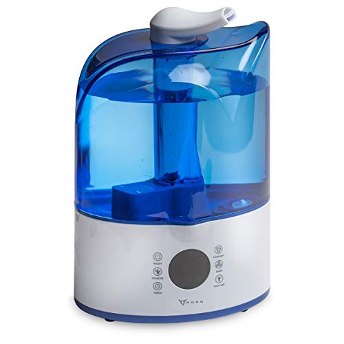 9HORN Ultrasonic Cool Mist Humidifier with Remote Control and 3.3L Water Tank, Automatic Shut-Off and Night Light Function - Thumbnail 5