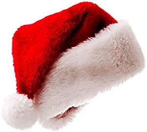 Plush Santa Hat for Christmas , Christmas Party Celebration (Lengh:32cm)