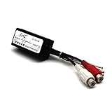 MOTONG Speaker to Female RCA High to Low Line Output Converter for Car/Home Audio