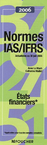 Normes IAS-IFRS 2006