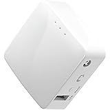 GL.iNet GL-AR150 Mini Travel Router, Wi-Fi Converter, OpenWrt Pre-installed, Repeater Bridge, 150Mbps High Performance, OpenVPN, Tor Compatible, Programmable IoT Gateway