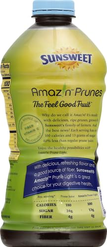 SUNSWEET PRUNE JUICE COCKTAIL, LIGHT, 64 OZ