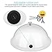 TMKEFFC Smoking Cloche Dome Cover 10 inch Lid for Smoke Infuser, Version 1, Specialized Accessory for Smoker Gun Smoking Infusion Plates, Bowls and Glasses, Transparent