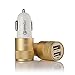 Quick Charge 2.0 Runshion® Dual-Port Car Charger with LED lights for Samsung Galaxy S7/S6/Edge,Note 5 / Note 4, Nexus 6,LG G5,HTC | Qualcomm Certified-Gold