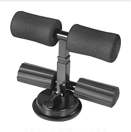 Foresee 吸盤式 筋肉トレニーング 腹筋クッション 足固定 高さ調整可 省スペースでエクササイズ トレーニング 腹筋 背筋 筋トレ ベッド 固定 ベッドで腹筋 器具 足を押さえる フィットネス ダイエット