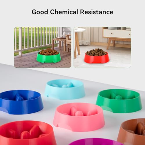 Creality Filamento Hyper PETG vermelho de 1,75 mm para K1 Max, filamento para impressora 3D projetado para alta velocidade de 30 a 600 mm/s, 1 kg (2,2 lb)/carretel, precisão dimensional +/- 0,03 mm