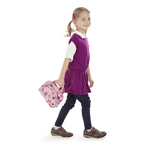 image for Melissa & Doug Mine to Love Diaper Bag Set (Fabric Bag with Two Compar