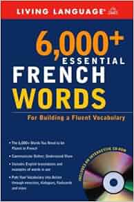 french vocabulary words essential rom cd isbn