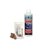 Best Rain Rot Treatment For Horses - Equiderma Skin Lotion Ring Worm, Scratch Treatment PLUS Mikes Instinct Munchies [BUNDLE Pack] - Addicting Apple Horse Treats & Horse Cannon Bone Scurf Relief