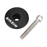 Bicycle Stem Top Cap Mountain Bike Carbon Fiber Headset Cover Screw Cap Fixed Gear Suit for 28.6mm Front Fork