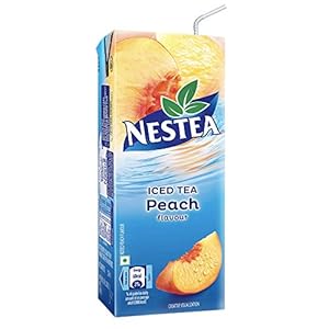 Nestea Iced Tea Ready to Drink Peach Flavor, 200ml Tetra Pack