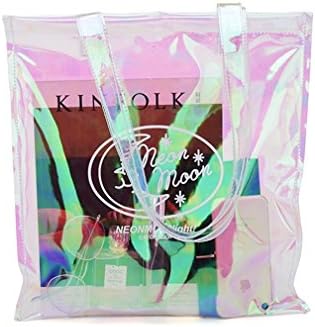Summershoulder Bag Women PVC Beach Bag Letter Purse Transparent Shopping Bag Hologram 30