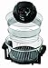 Big Boss Rapid Wave Halogen Infrared Convection Countertop Oven - 16 Quart with Extender Ring Glass Bowl