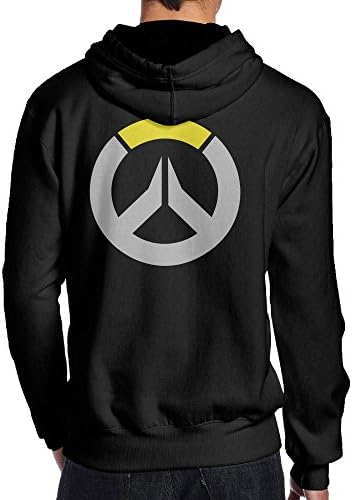 LiyiFF Men's Games Over Watch Logo Hoodie Sweatshirt