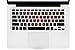 HRH Silicone Keyboard Cover Skin for MacBook Air 13,for MacBook Pro 13/15/17 (with or w/Out Retina Display, 2015 or Older Version), for iMac Older,USA Layout,Bat Graffiti