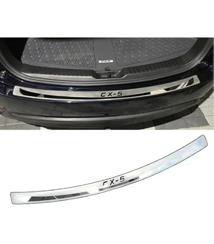 Amazon.com: GZBFTDH Car Stainless Steel Rear Bumper Protector, for